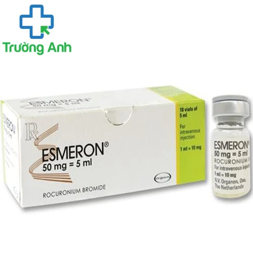 Esmeron 50mg/5ml MSD - Thuốc hỗ trợ gây mê hiệu quả 