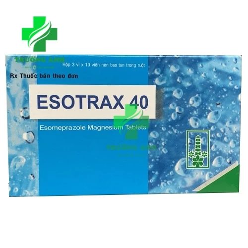 Esotrax 40mg - Thuốc điều trị trào ngược dạ dày thực quản hiệu quả của Ấn Độ