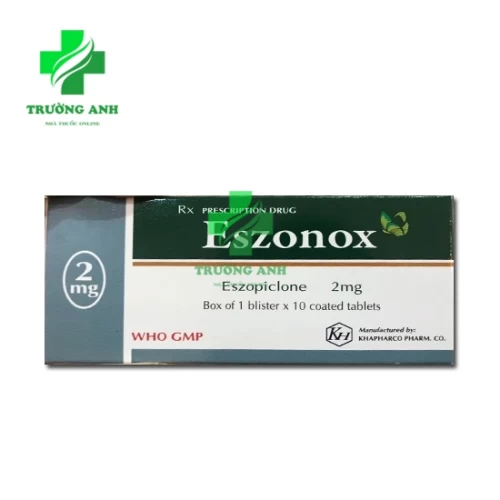 Eszonox - Thuốc điều trị mất ngủ ở người lớn của Khapharco (10 hộp)