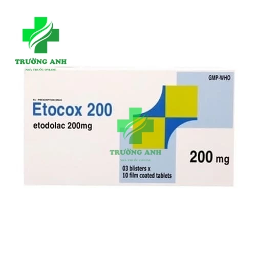 Etocox 200 Danapha - Thuốc điều trị viêm xương khớp