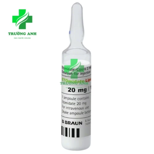Etomidate - Lipuro - Thuốc duy trì gây mê trong các phẫu thuật