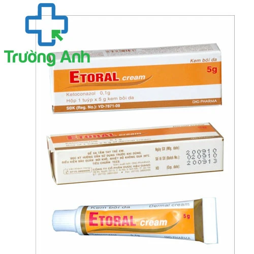Etoral cream - Thuốc điều trị nhiễm vi nấm ngoài da hiệu quả