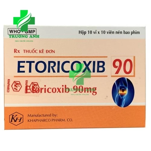 Etoricoxib 90 Khapharco - Thuốc điều trị viêm xương khớp của Khapharco