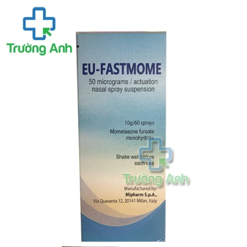 Eu-Fastmome 50 micrograms/actuation - Thuốc điều trị viêm mũi dị ứng 