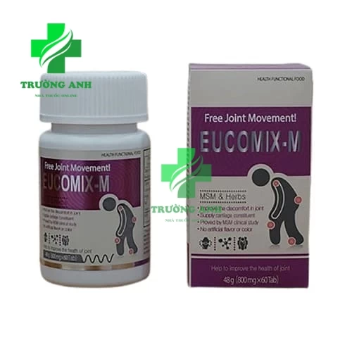 Eucomix M - Hỗ trợ chống viêm, giảm đau xương khớp hiệu quả