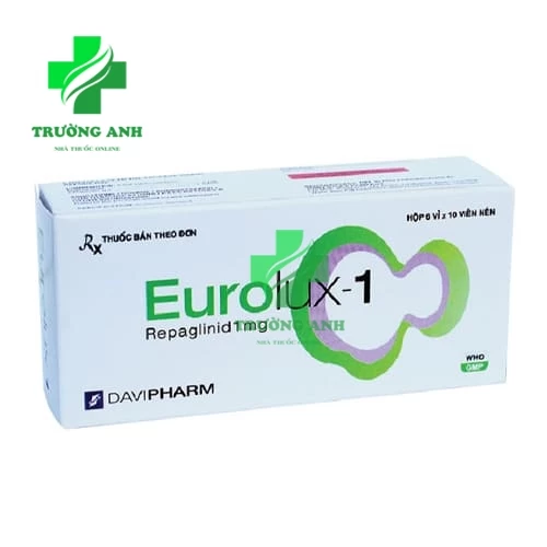 Eurolux -1 - Thuốc điều trị đái tháo đường tuyp 2 của Davipharm