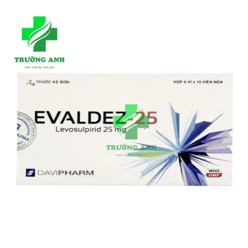 Evaldez-25 - Thuốc điều trị triệu chứng khó tiêu, rối loạn tiêu hoá