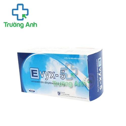 Evyx-5 - Điều trị viêm mũi dị ứng, mề đay hiệu quả