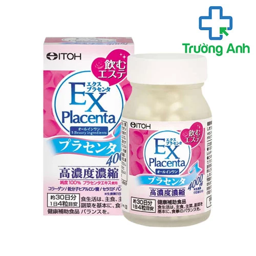 EX Placenta viên - Giúp phục hồi, tái tạo làn da mới tươi trẻ