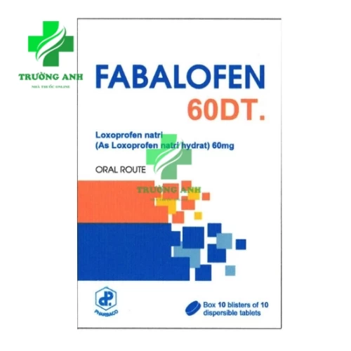 Fabalofen 60 DT - Thuốc điều trị viêm xương khớp hiệu quả của Pharbaco