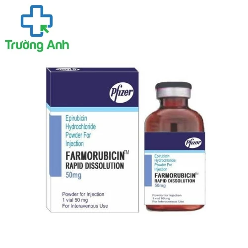 Farmorubicina Inj 50mg - Thuốc điều trị ung thư vú hiệu quả của Ý