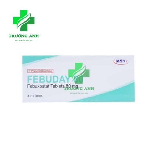 Febuday 80 - Thuốc điều trị tăng acid Uric máu của Ấn Độ