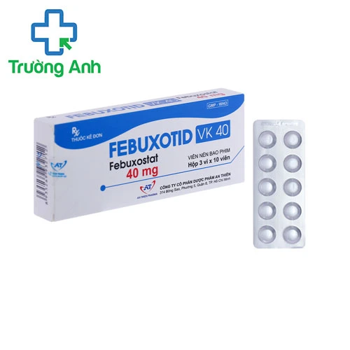 Febuxotid VK 40 - Thuốc điều trị bệnh gout hiệu quả của An Thiên