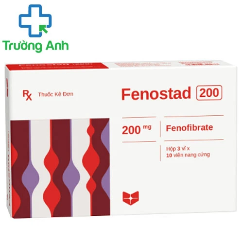 Fenostad 200 Stada - Thuốc điều trị tăng triglycerid huyết nặng