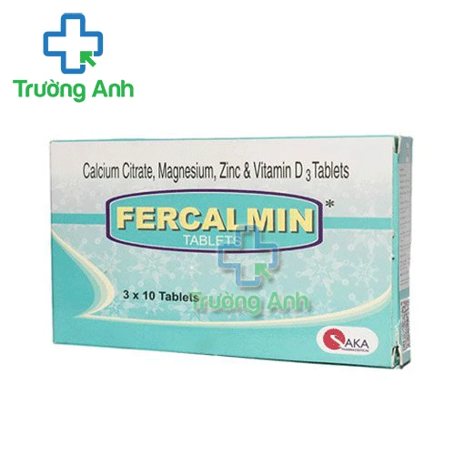 Fercalmin - Giúp bổ sung vitamin và khoáng chất hiệu quả