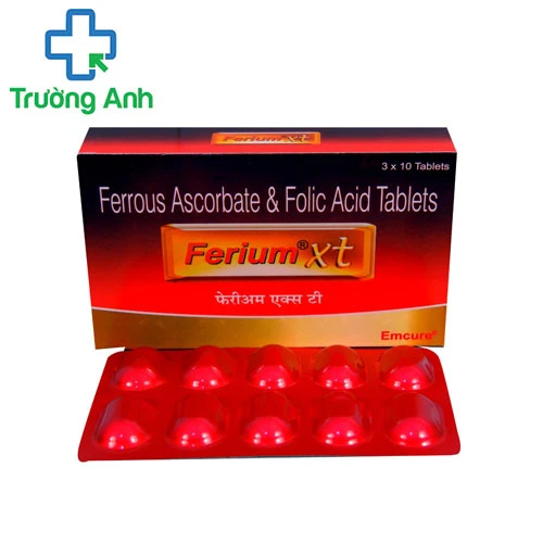 Ferium- XT - Điều trị thiếu máu do thiếu sắt của Ấn Độ