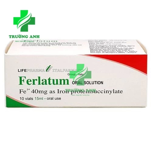 Ferlatum - Điều trị thiếu sắt, thiếu máu của Tây Ban Nha