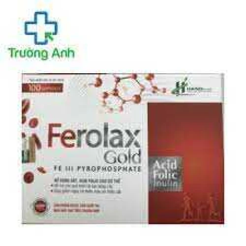 Ferolax Gold - Hỗ trợ bổ sung sắt và tái tạo hồng cầu