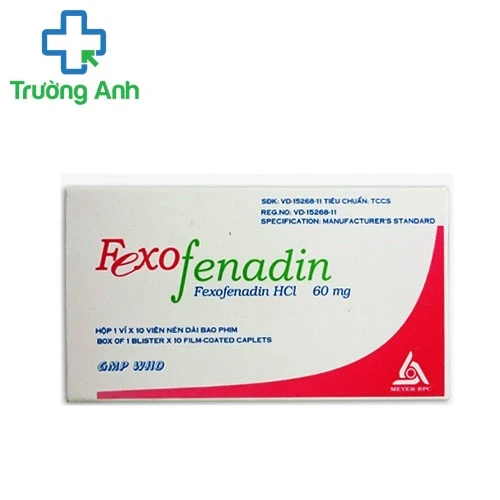 Fexofenadin Meyer - Điều trị chứng hắt hơi, sổ mũi, ngứa họng