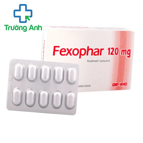 Fexophar 120 - Điều trị viêm mũi dị ứng của TV.Pharm