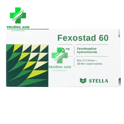 Fexostad 60 - Thuốc trị viêm mũi dị ứng ở người lớn và trẻ em