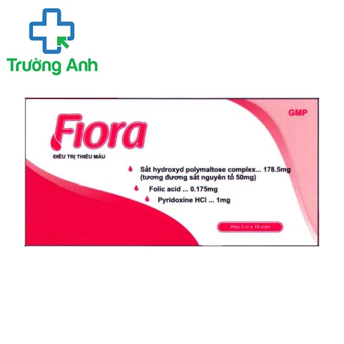 FIORA - Điều trị thiếu máu do thiếu sắt của Merap