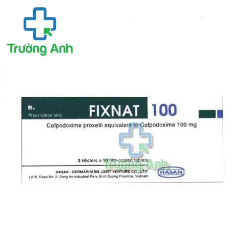 Fixnat 100 - Thuốc điều trị nhiễm khuẩn hiệu quả