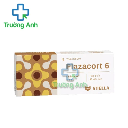 Flazacort 6 - Điều trị sốc phản vệ, hen suyễn hiệu quả