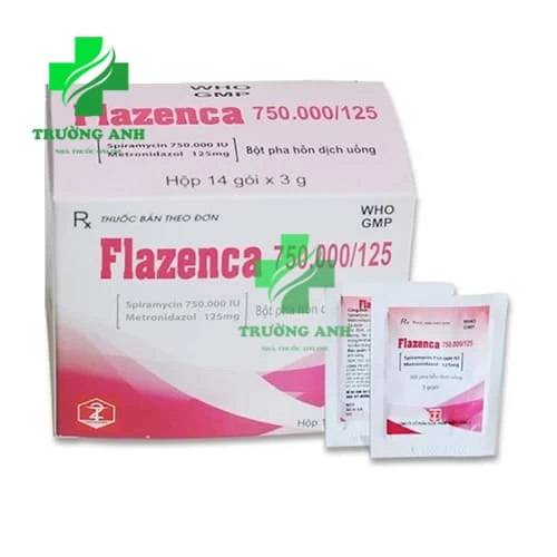 Flazenca 750.000/125 - Thuốc điều trị nhiễm khuẩn răng miệng hiệu quả
