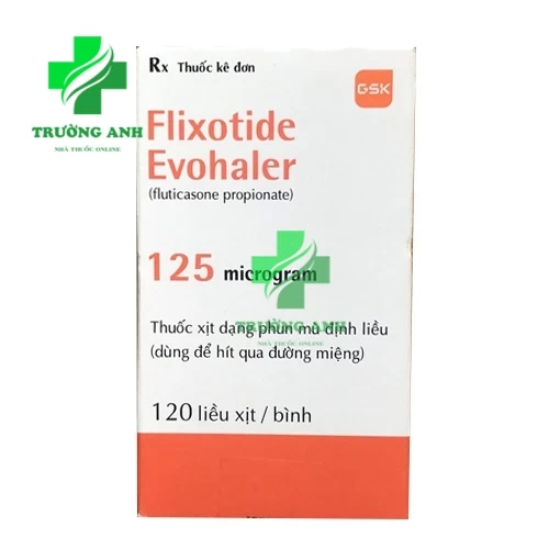 Flixotide Evohaler 120mcg - Thuốc dự phòng các bệnh đường hô hấp