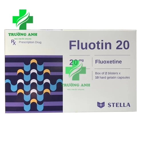 Fluotin 20 - Thuốc điều trị các bệnh lý thần kinh hiệu quả