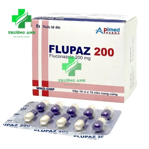 Flupaz 200 - Thuốc điều trị bệnh nấm hiệu quả của Apimed