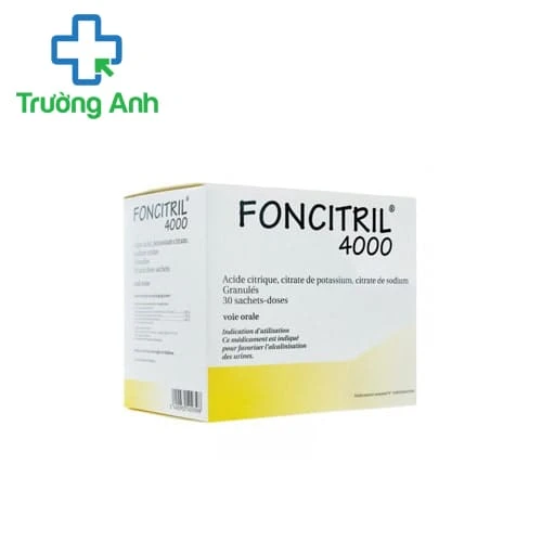 Foncitril 4000 - Điều trị và phòng ngừa các bệnh sỏi uric