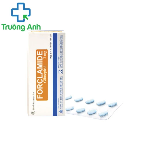 Forclamide - Thuốc điều trị đái tháo đường type 2 hiệu quả