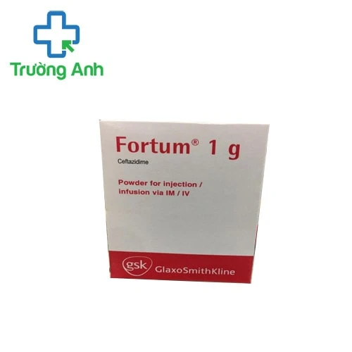 Fortum 1g - Điều trị các loại nhiễm khuẩn hiệu quả