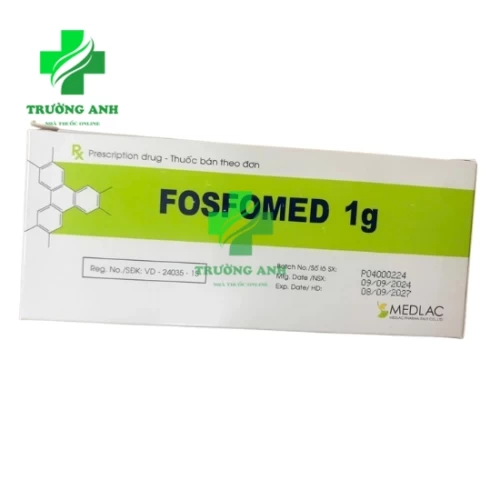 Fosfomed 1g - Thuốc điều trị nhiễm trùng hiệu quả