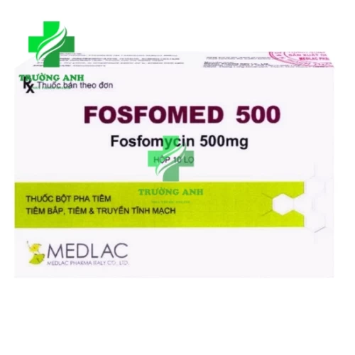 Fosfomed 500 - Thuốc điều trị các bệnh nhiễm khuẩn hiệu quả 