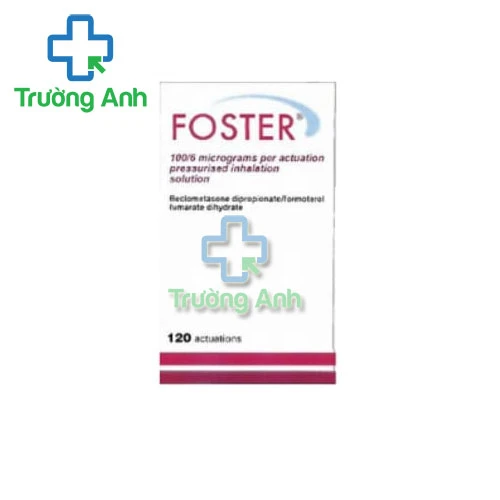 Foster Chiesi - Điều trị bệnh hen hiệu quả