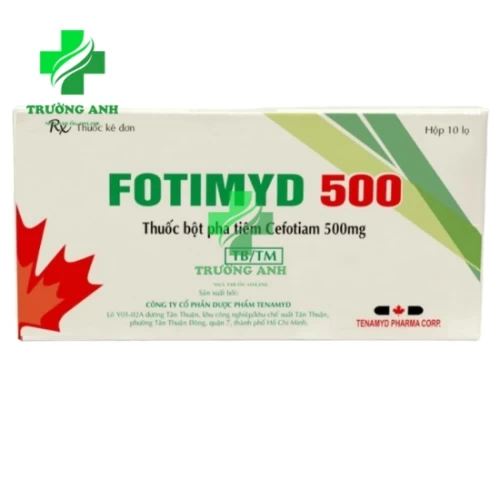 Fotimyd 500 Tenamyd - Điều trị nhiễm trùng hiệu quả