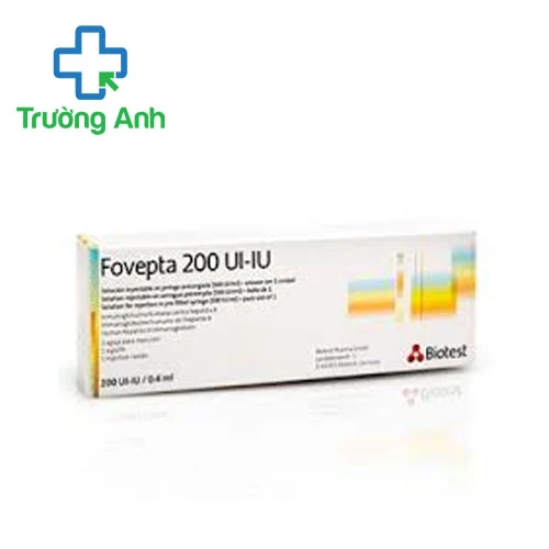 Fovepta 200 IU - Giúp ngăn nhiễm viêm gan B cho trẻ sơ sinh
