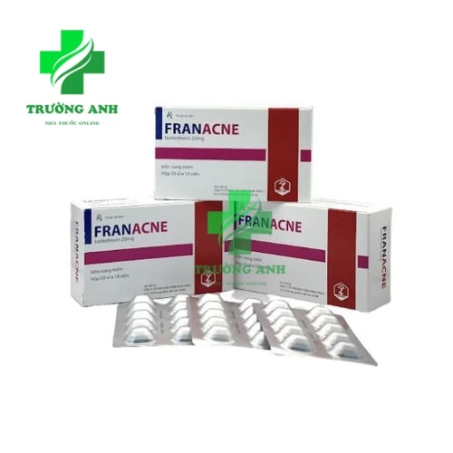 Franacne 20mg TW2 - Thuốc điều trị mụn trứng cá nặng