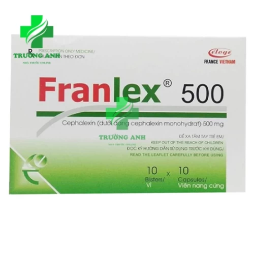 Franlex 500mg - Thuốc điều trị nhiễm khuẩn hiệu quả