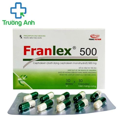 Franlex 500mg - Thuốc điều trị nhiễm khuẩn hiệu quả