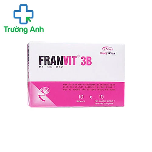 Franvit 3B - Phòng và điều trị bệnh do thiếu hụt vitamin nhóm B