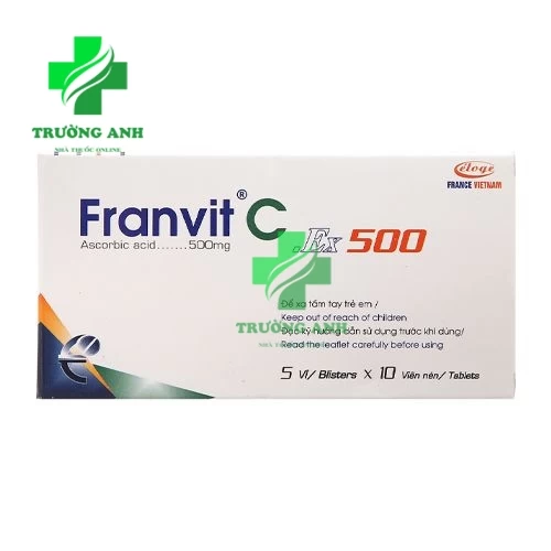 Franvit C Ex 500 - Giúp bổ sung vitamin C cho cơ thể hiệu quả