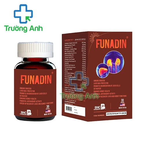 Funadin - Giúp tăng cường hệ thống miễn dịch cho cơ thể