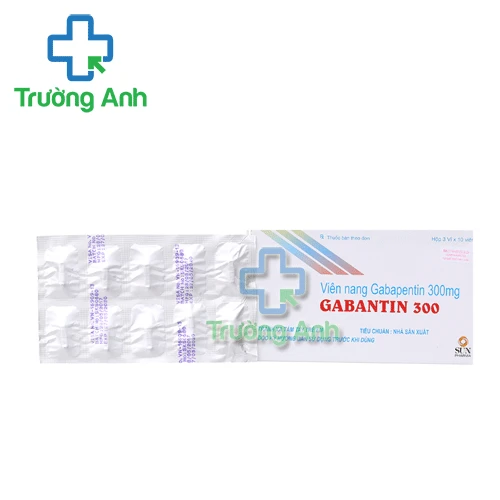 Gabantin 300 - Thuốc chống co giật, giảm đau thần kinh hiệu quả