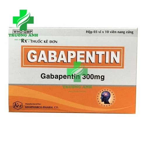 Gabapentin 300mg Khapharco - Thuốc giảm đau thần kinh hiệu quả