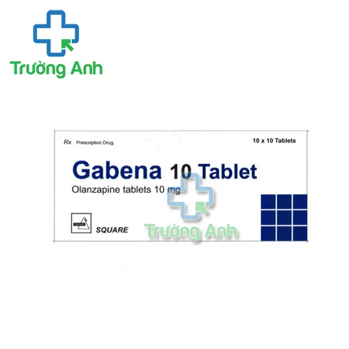 Gabena 10 Tablet - Thuốc điều trị tâm thần phân liệt hiệu quả