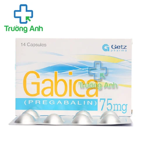 Gabica Capsule 75mg Getz Pharma - Kiểm soát cơn đau thần kinh